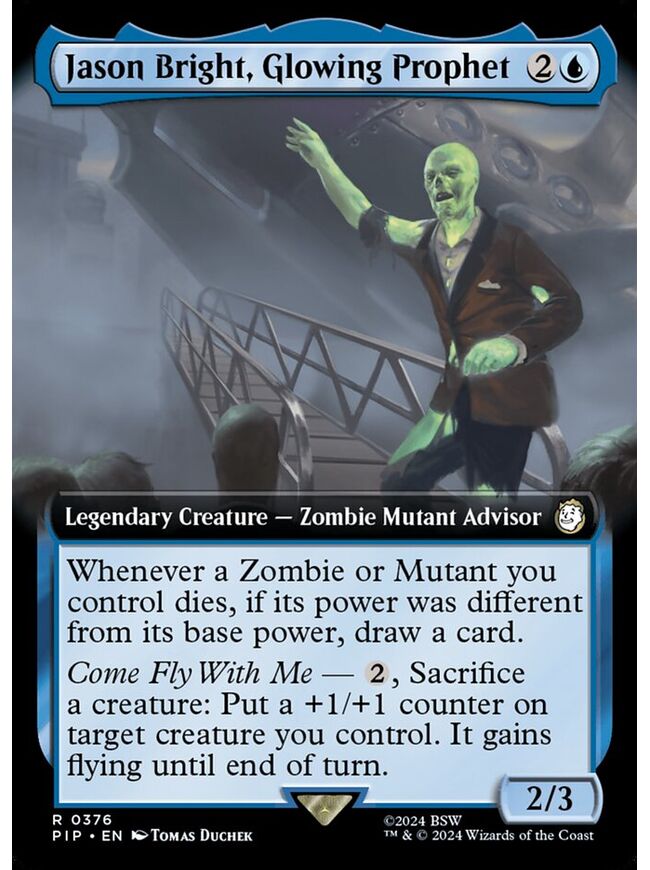Jason Bright, Glowing Prophet