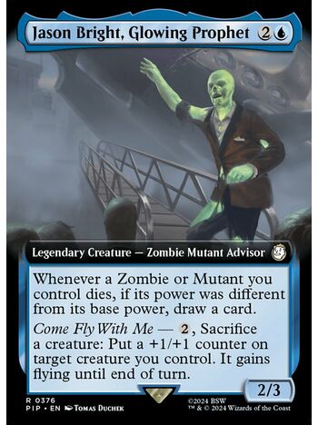 Jason Bright, Glowing Prophet