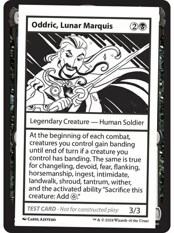 Oddric, Lunar Marquis