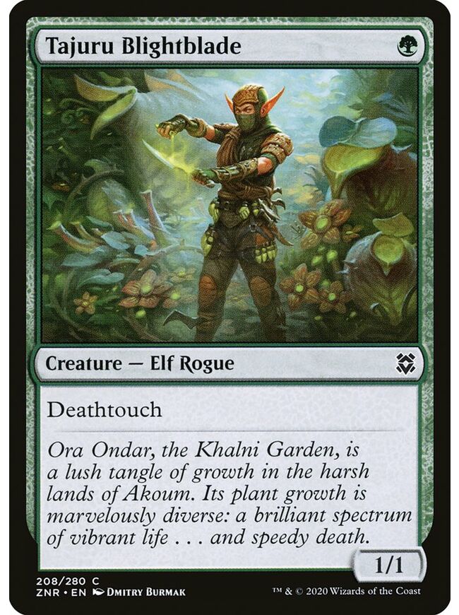 Tajuru Blightblade