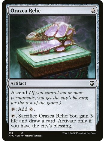Orazca Relic