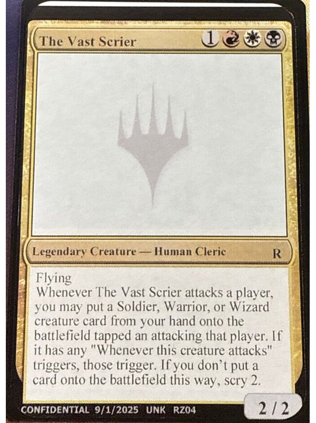 The Vast Scrier