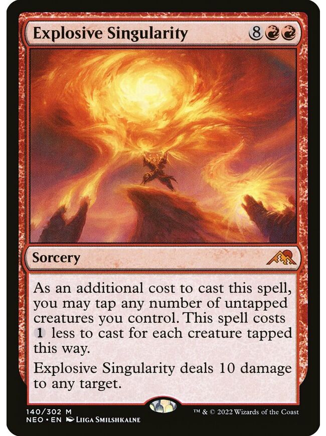 Explosive Singularity