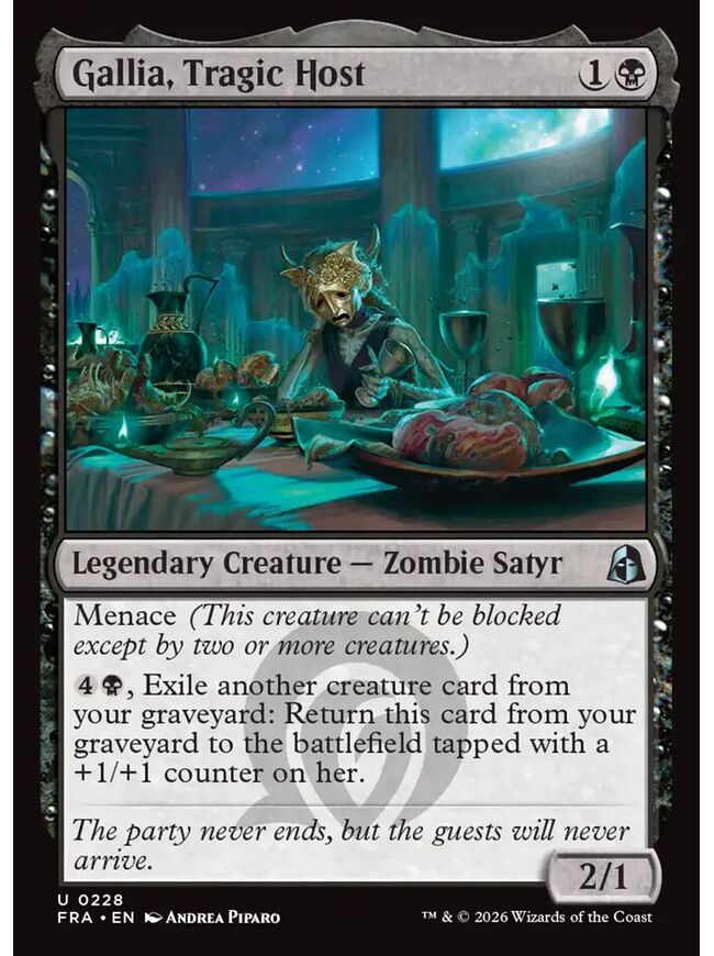 Gallia, Tragic Host