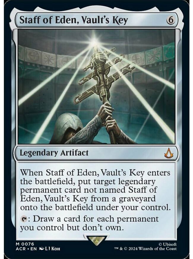 Staff of Eden, Vault's Key