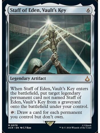 Staff of Eden, Vault's Key