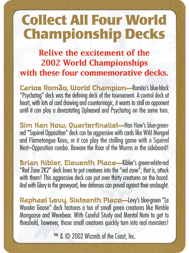 2002 World Championships Ad