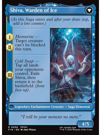 Jill, Shiva's Dominant // Shiva, Warden of Ice