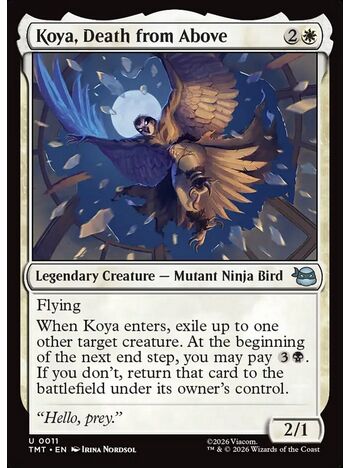 Koya, Death from Above