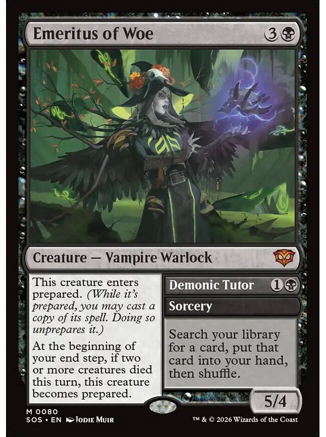 Emeritus of Woe // Demonic Tutor