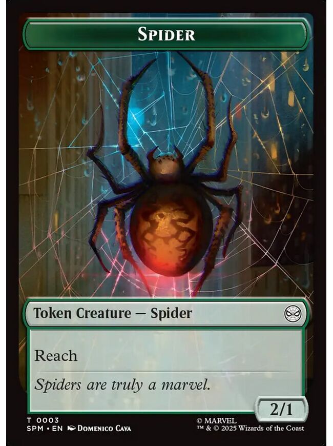Spider Token (2/1) (Reach)