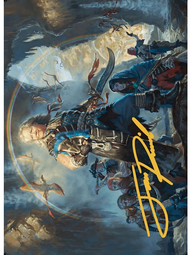 Admiral Brass, Unsinkable // Admiral Brass, Unsinkable Token (Art Series)