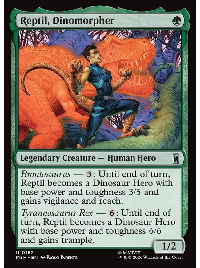 Reptil, Dinomorpher