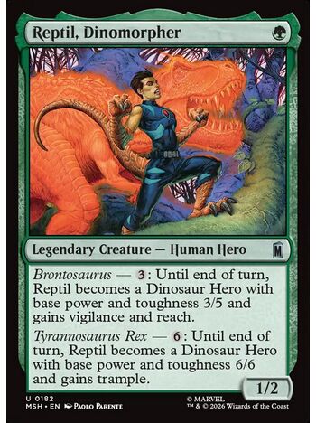 Reptil, Dinomorpher