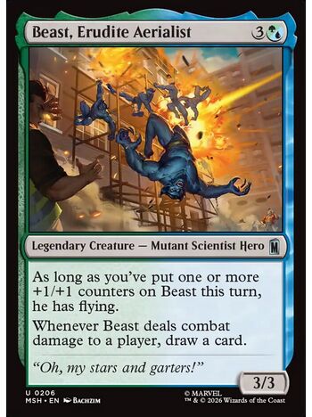 Beast, Erudite Aerialist