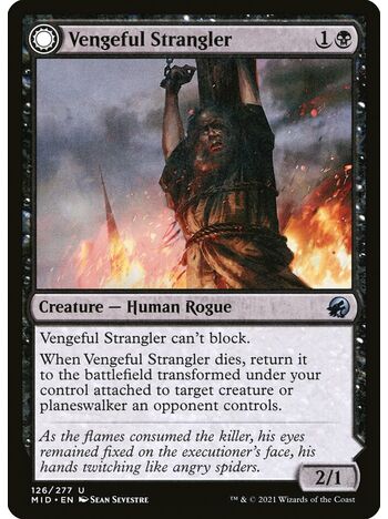 Vengeful Strangler // Strangling Grasp