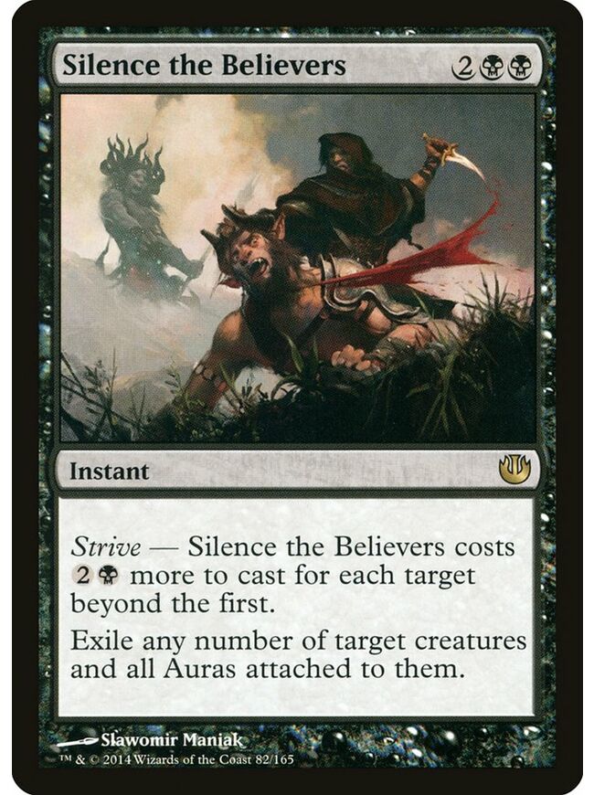 Silence the Believers