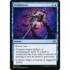 Defabricate