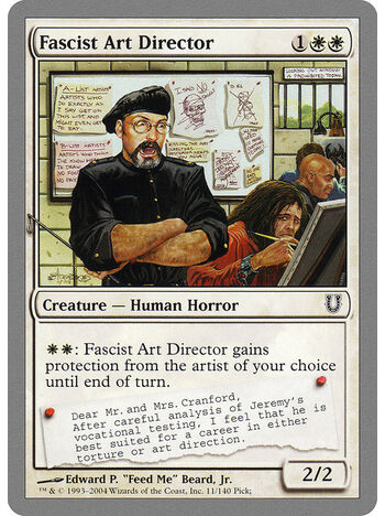 Fascist Art Director