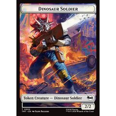 Dinosaur Soldier Token