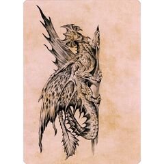 Ancient Brass Dragon // Ancient Brass Dragon (Art Series)