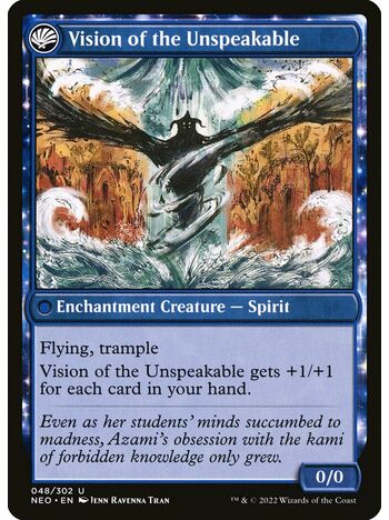 Behold the Unspeakable // Vision of the Unspeakable