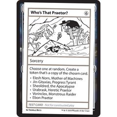 Who's That Praetor?