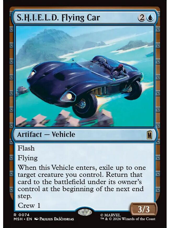 S.H.I.E.L.D. Flying Car