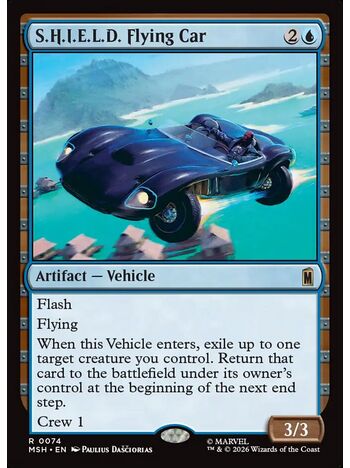 S.H.I.E.L.D. Flying Car