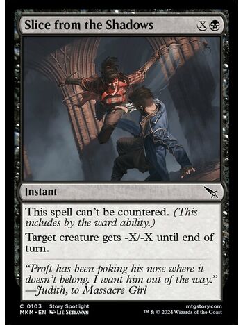 Slice from the Shadows