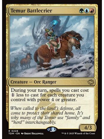 Temur Battlecrier