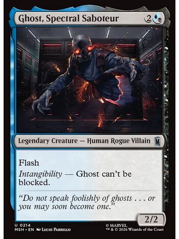 Ghost, Spectral Saboteur