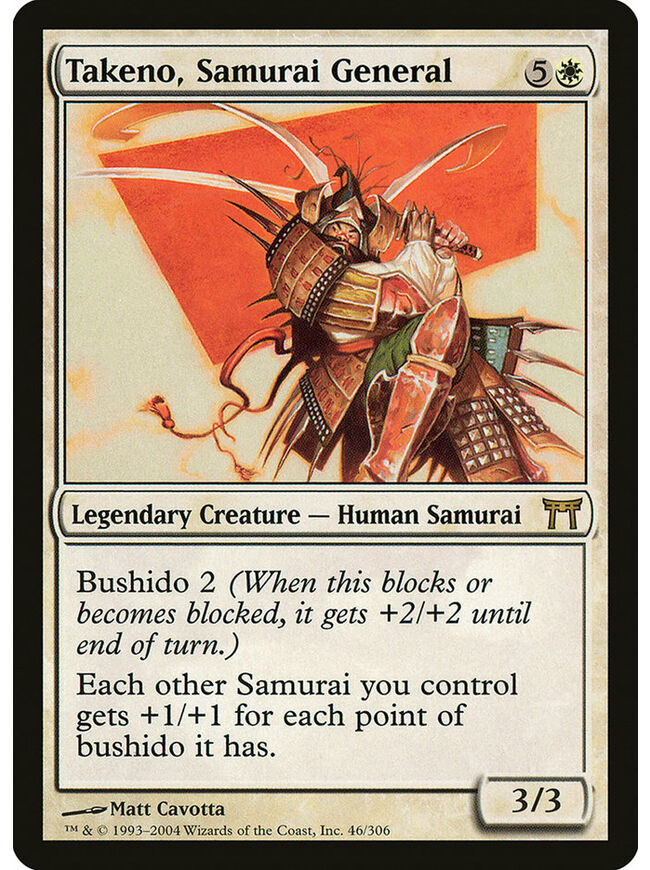 Takeno, Samurai General