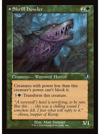 Shrill Howler // Howling Chorus