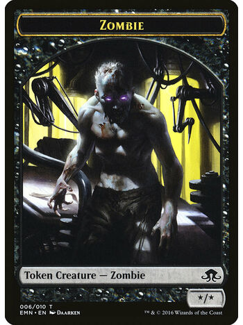 Zombie Token (*/*) (Black)