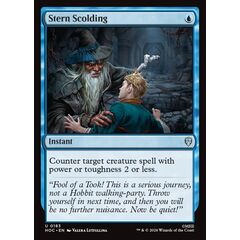 Stern Scolding