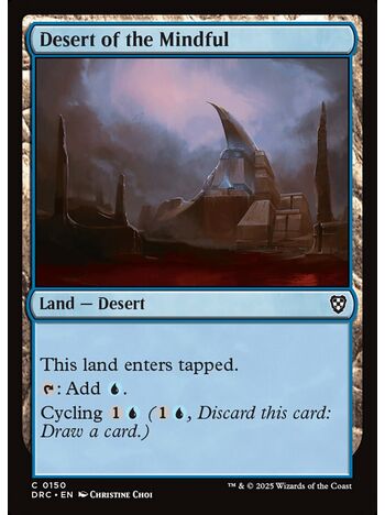 Desert of the Mindful