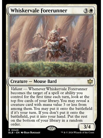 Whiskervale Forerunner