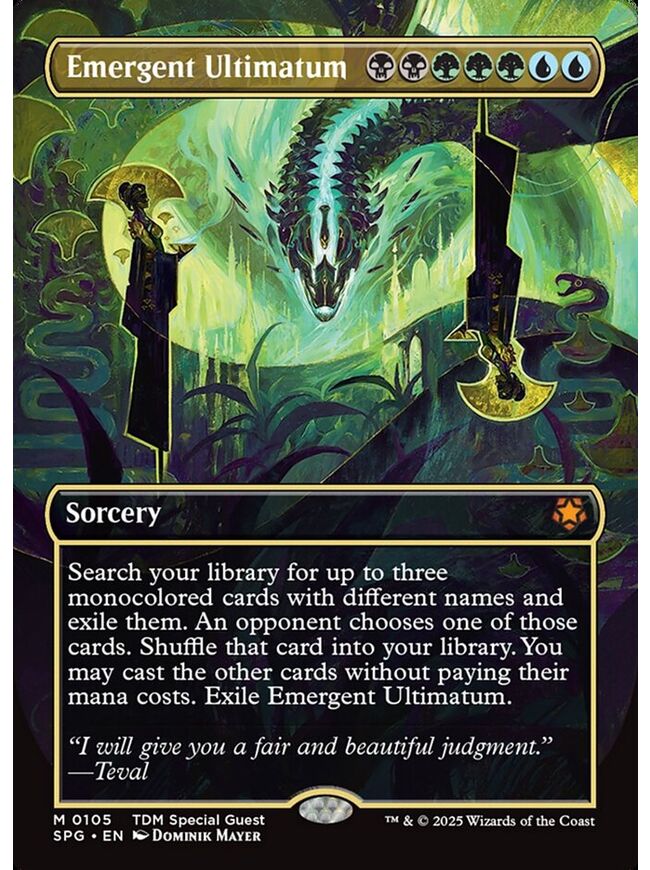 Emergent Ultimatum