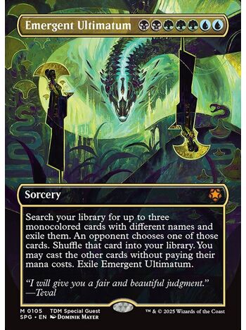 Emergent Ultimatum