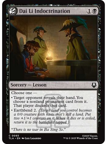 Dai Li Indoctrination