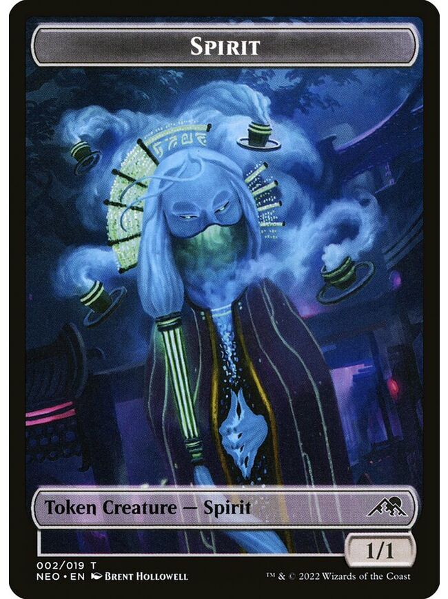 Spirit Token (1/1) (Colorless)