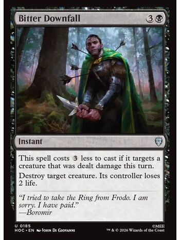 Bitter Downfall
