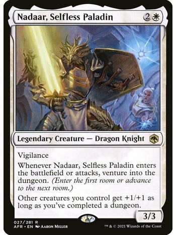 Nadaar, Selfless Paladin