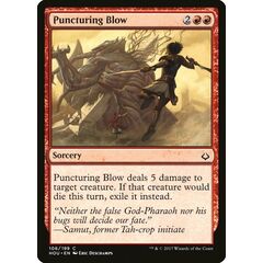 Puncturing Blow