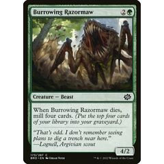 Burrowing Razormaw