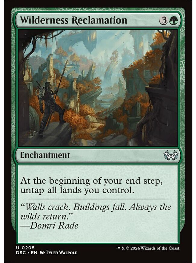 Wilderness Reclamation