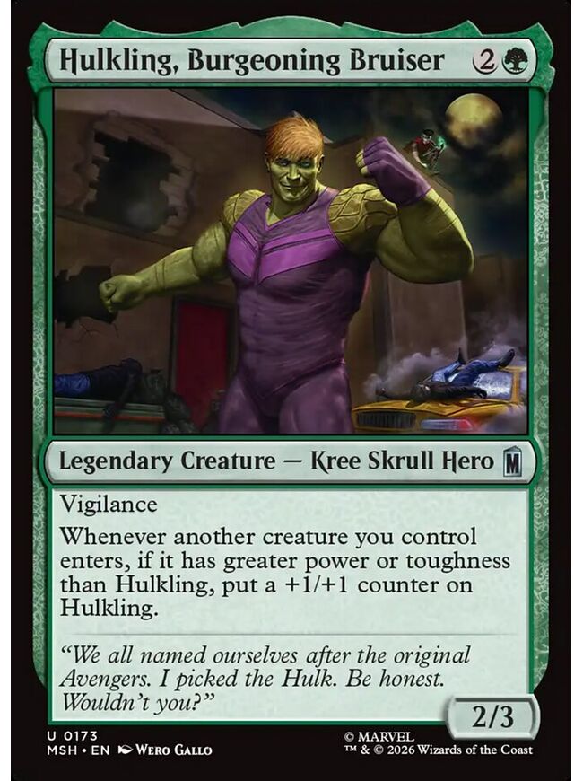 Hulkling, Burgeoning Bruiser