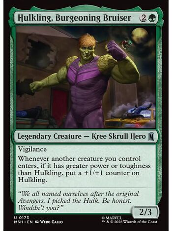 Hulkling, Burgeoning Bruiser