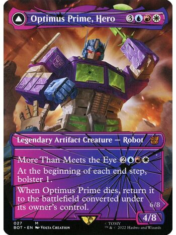 Optimus Prime, Hero // Optimus Prime, Autobot Leader